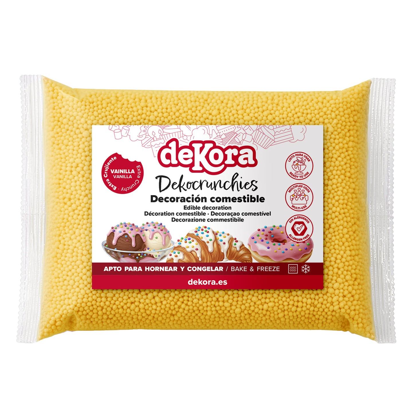 DEKOCRUNCHIES VANILLA FLAVOUR 1KG