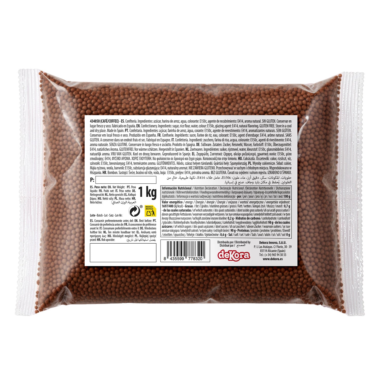 DEKOCRUNCHIES  SAPORE DI CAFFÈ 1KG