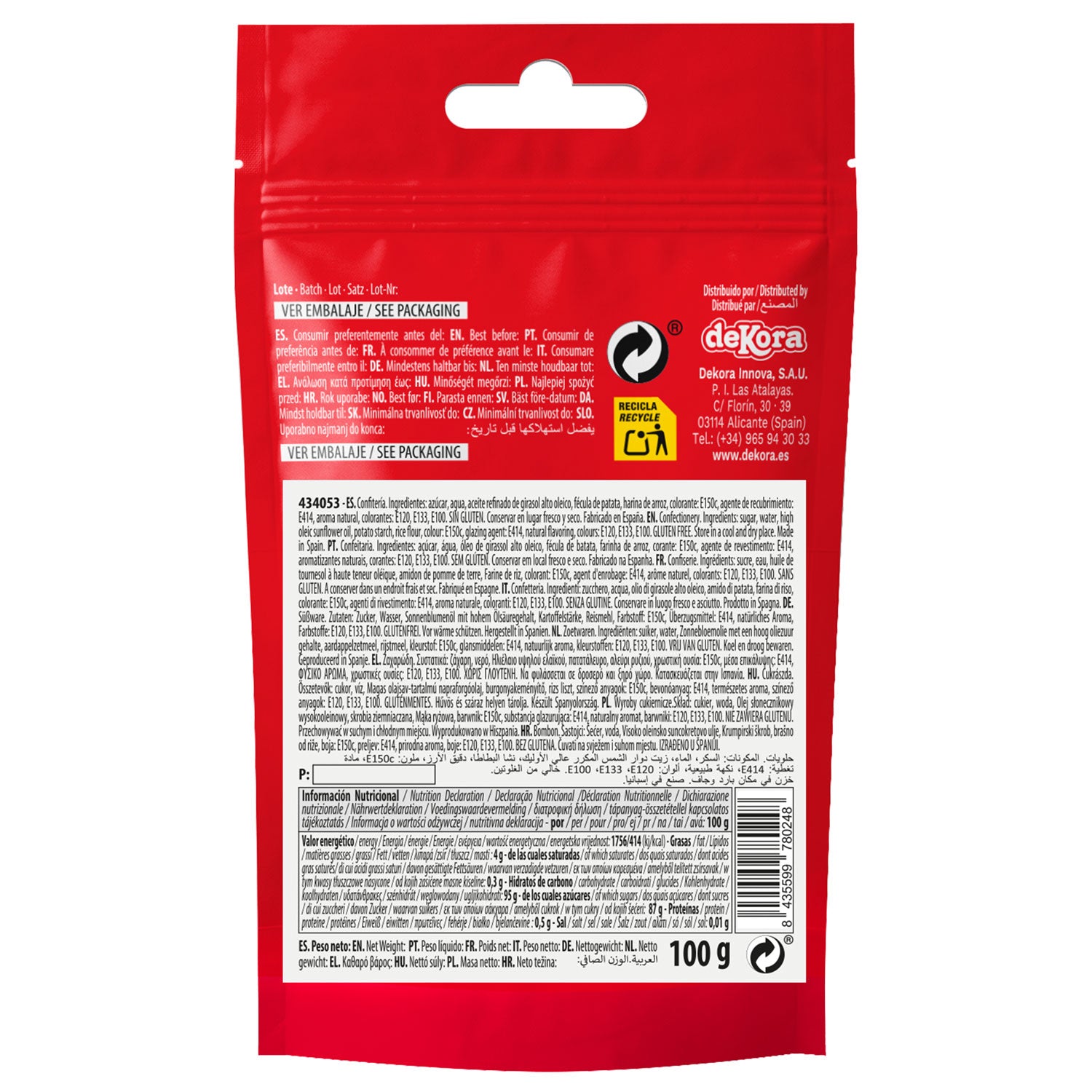 SPRINKLE MIX PUMPKIN AND BATS ENCHANTED NIGHT 100GR