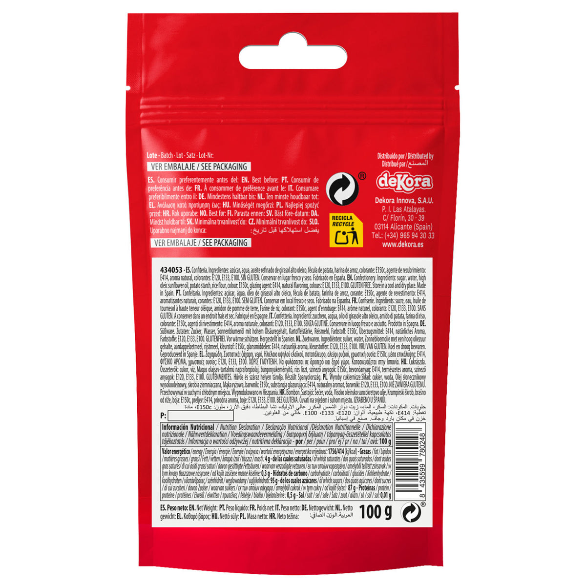 SPRINKLE MIX PUMPKIN AND BATS ENCHANTED NIGHT 100GR