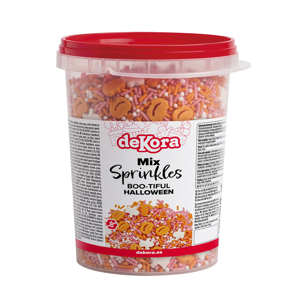 MIX DI SPRINKLES ZUCCA E FANTASMA BOOTIFUL HALLOWEEN 1KG