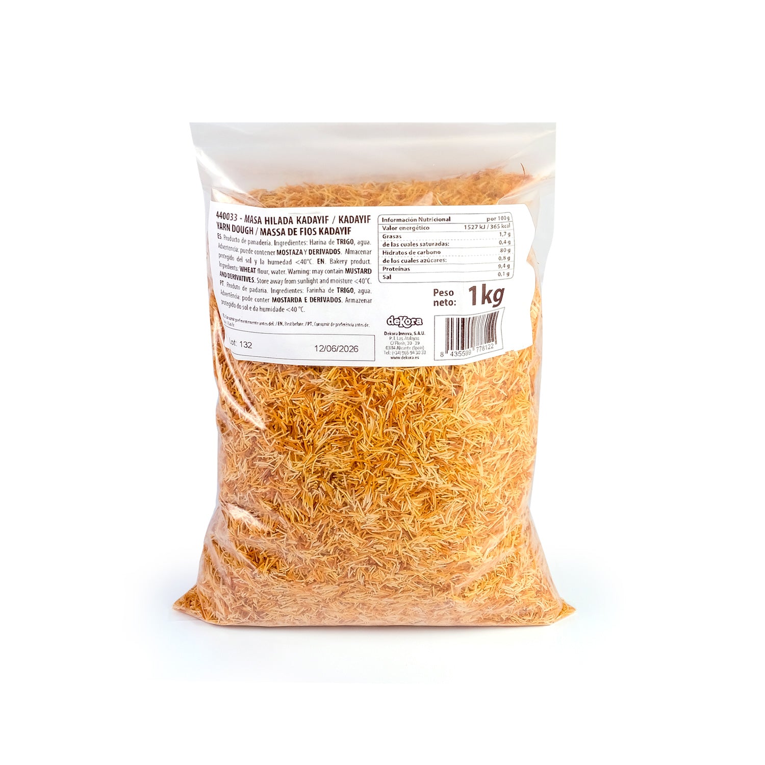 PÂTE DE FIL KADAYIF 1 KG