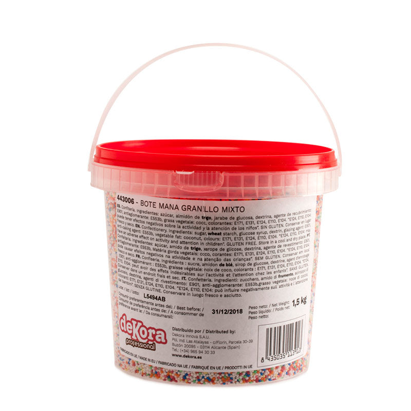PERLINE DI ZUCCHERO MIX 1.5KG