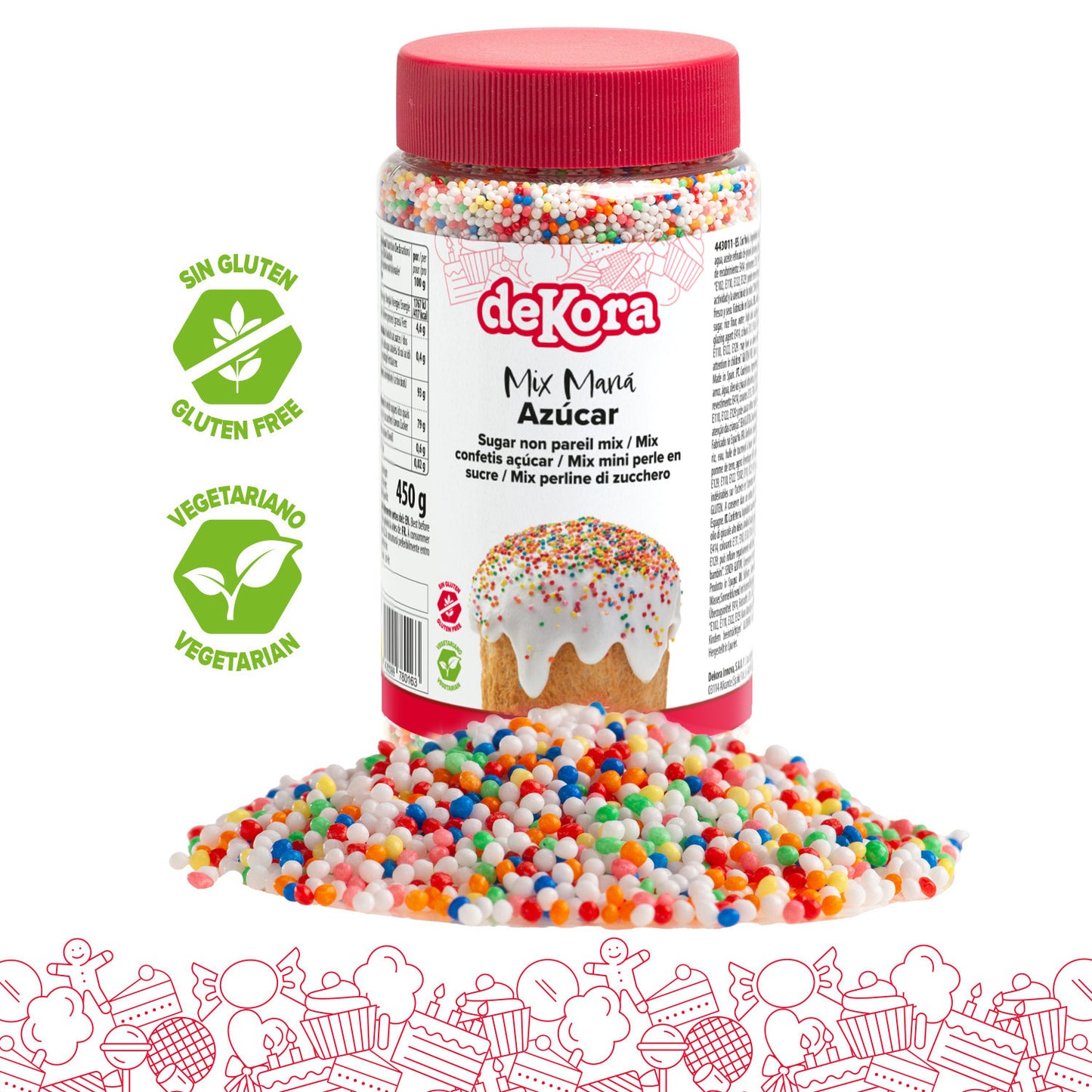 MIX MANA COLORES 450GR