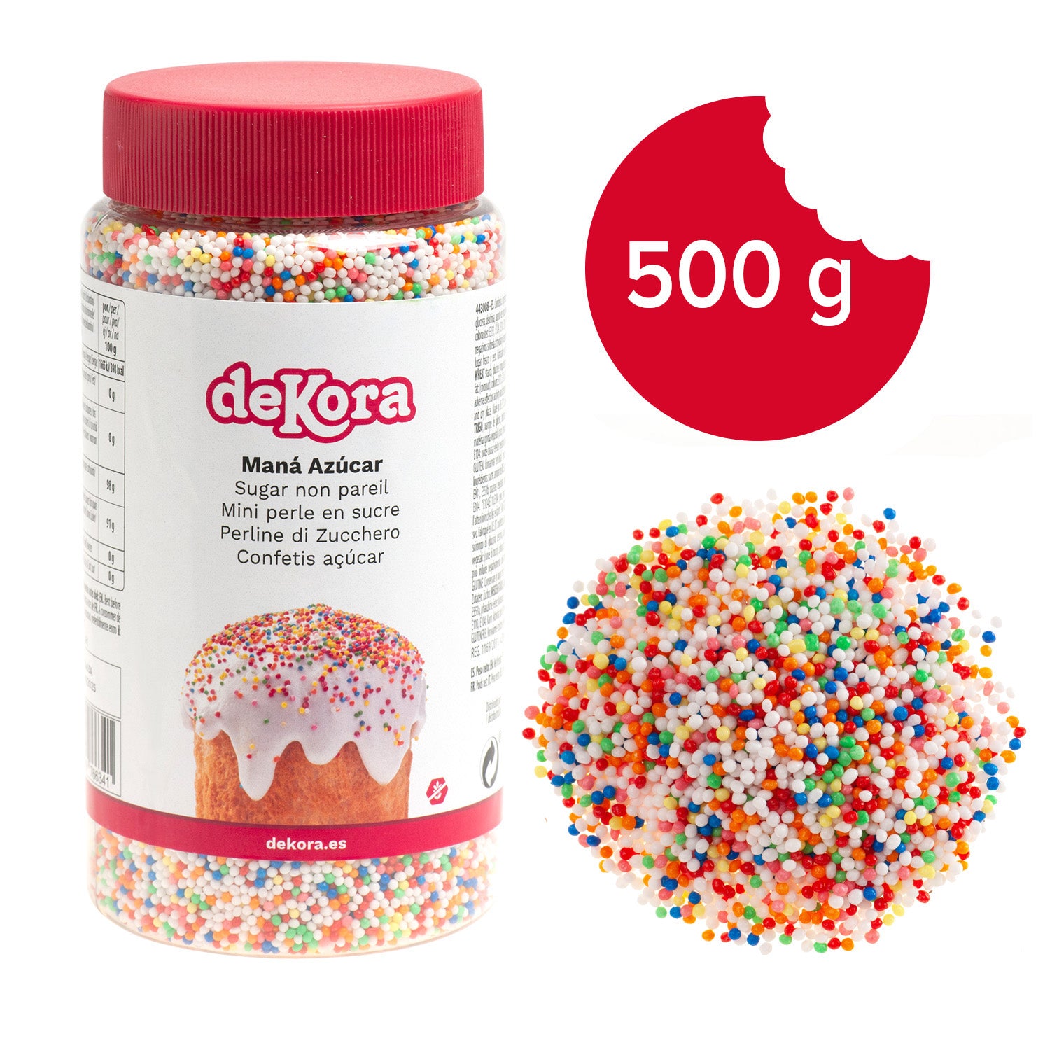MIX MANÁ COLORES 450GR
