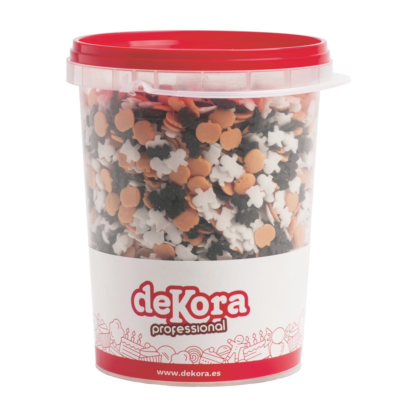 CONFETTI MIX HALLOWEEN (PUMPKIN, GHOST AND BAT) 1KG