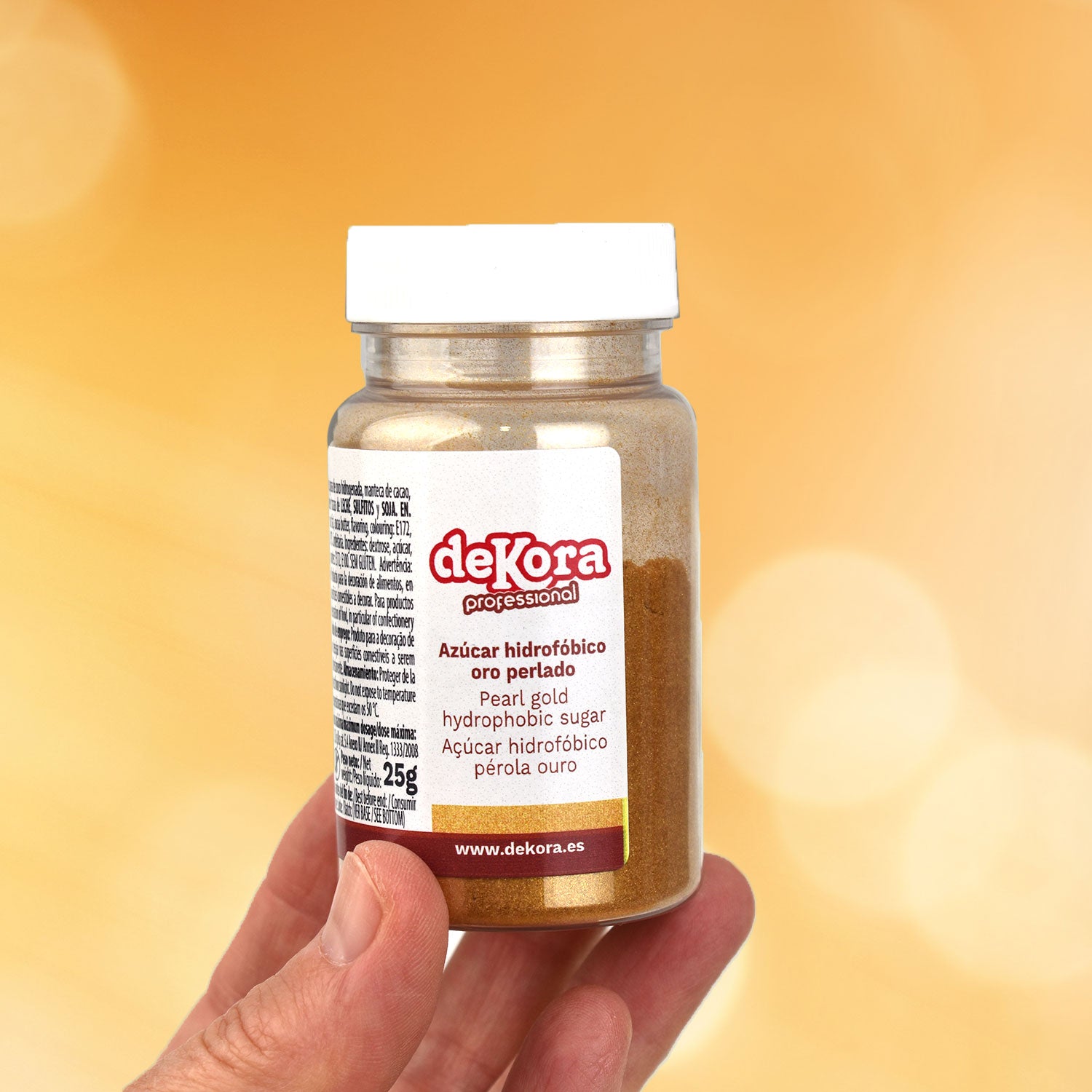 SUCRE LLUSTRE ANTIHUMIDITÉ PERLÉ OR AZOFREE 25G