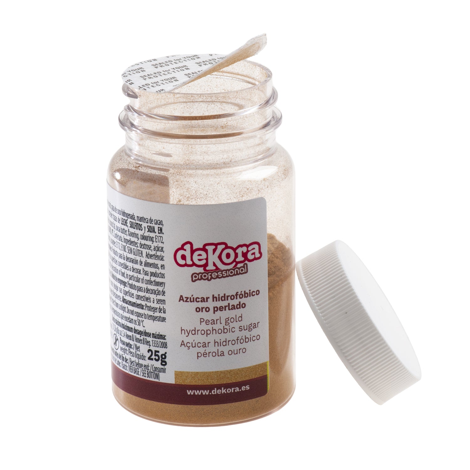 SUCRE LLUSTRE ANTIHUMIDITÉ PERLÉ OR AZOFREE 25G