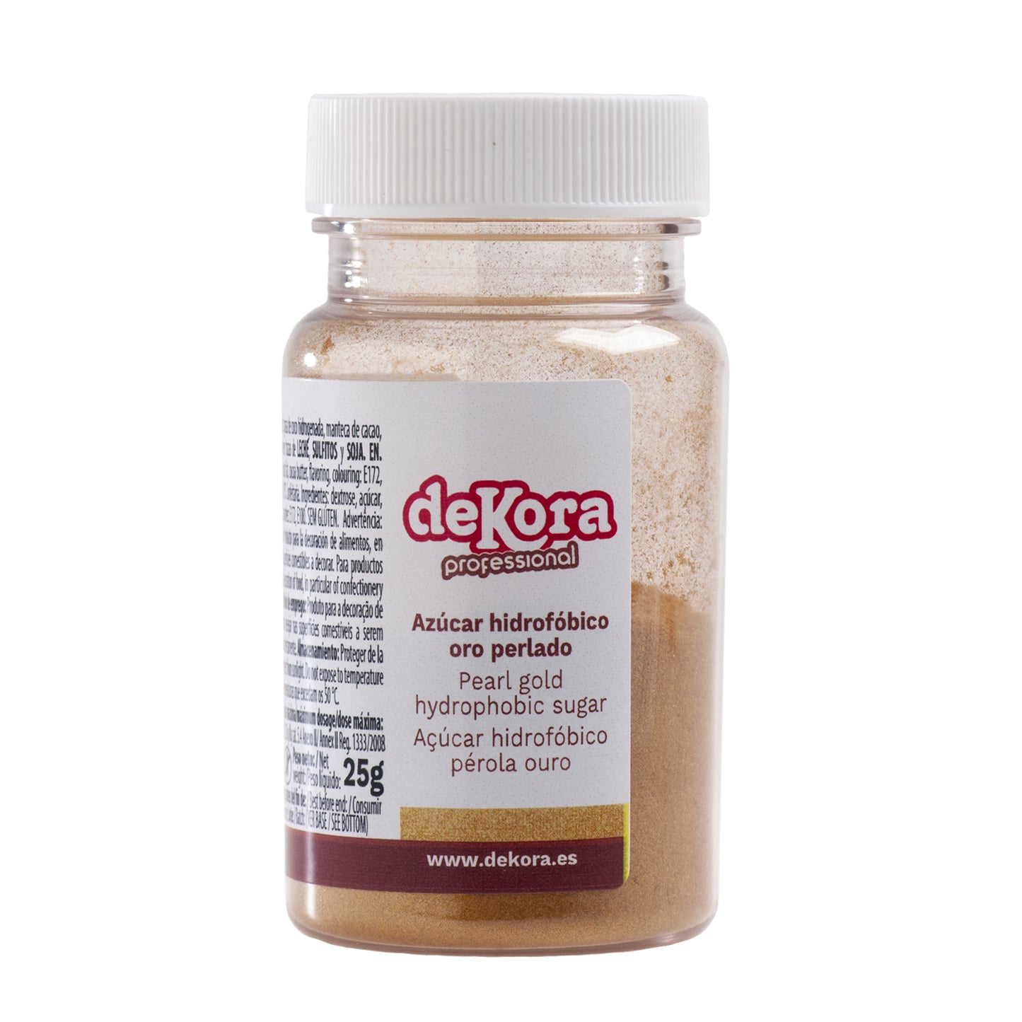 SUCRE LLUSTRE ANTIHUMIDITÉ PERLÉ OR AZOFREE 25G