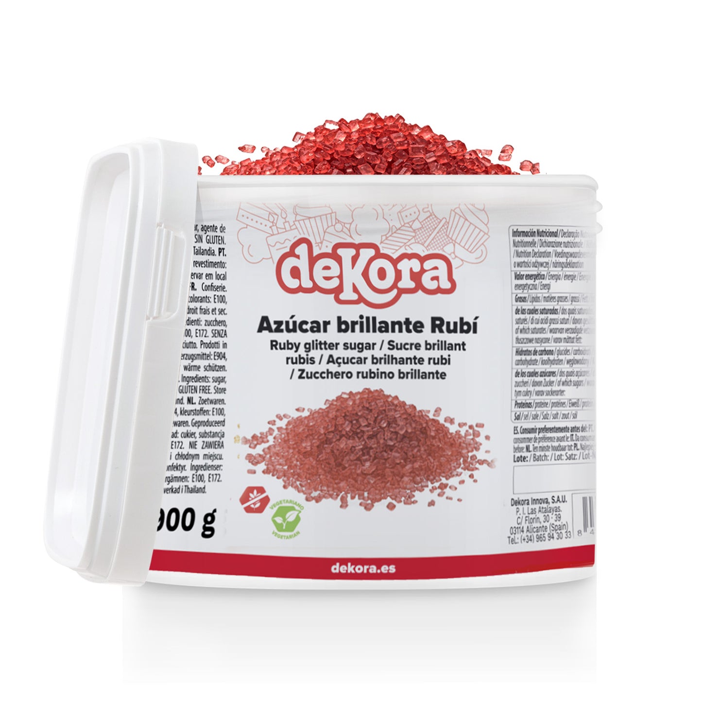 AÇUCAR BRILHANTE RUBY 900 GR
