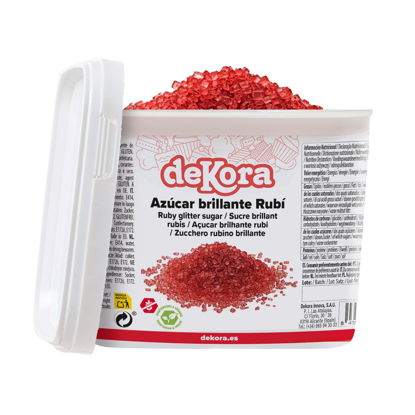 AZUCAR BRILLANTE RUBI 900GR