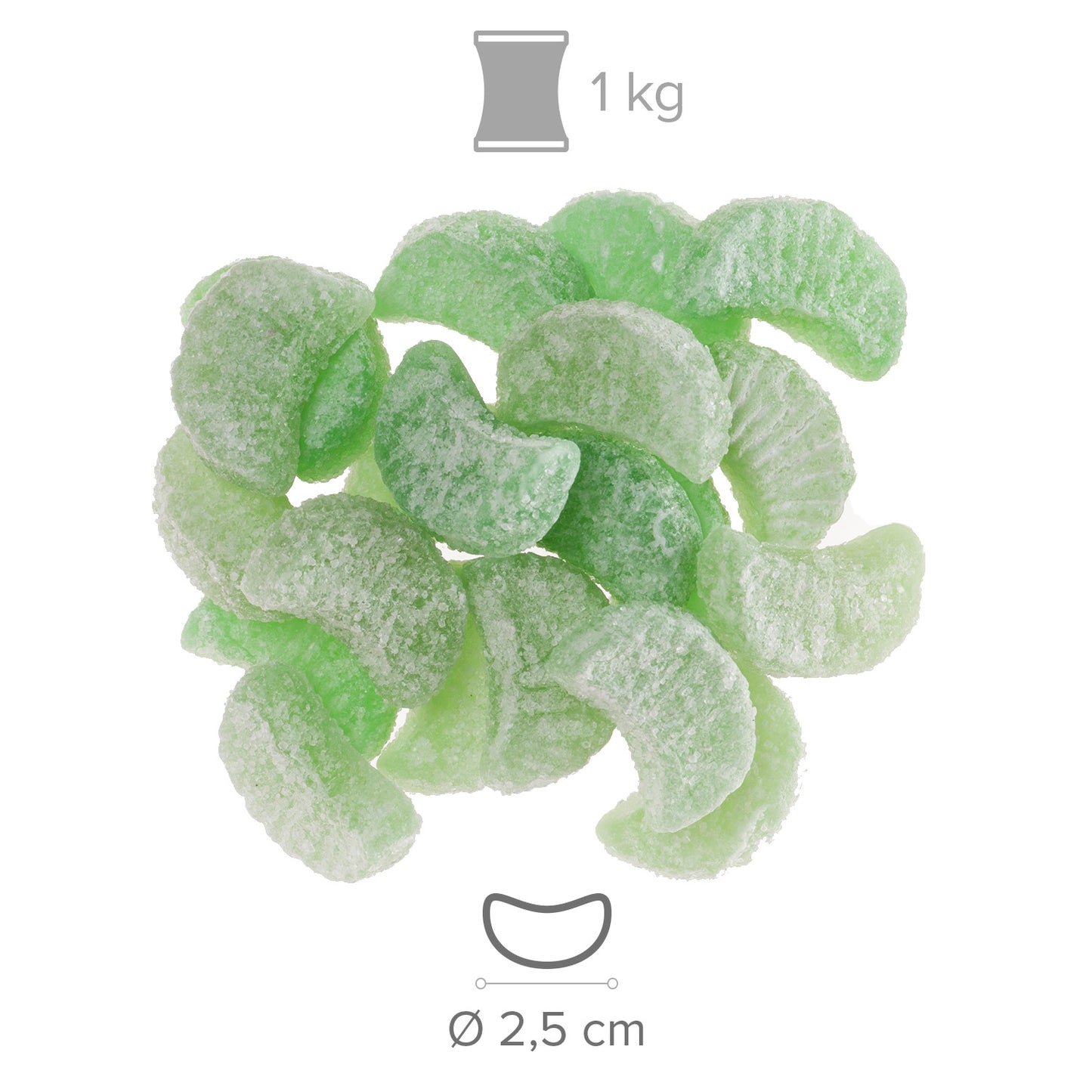 GAJOS JELLY GELATINA KIWI 1KG