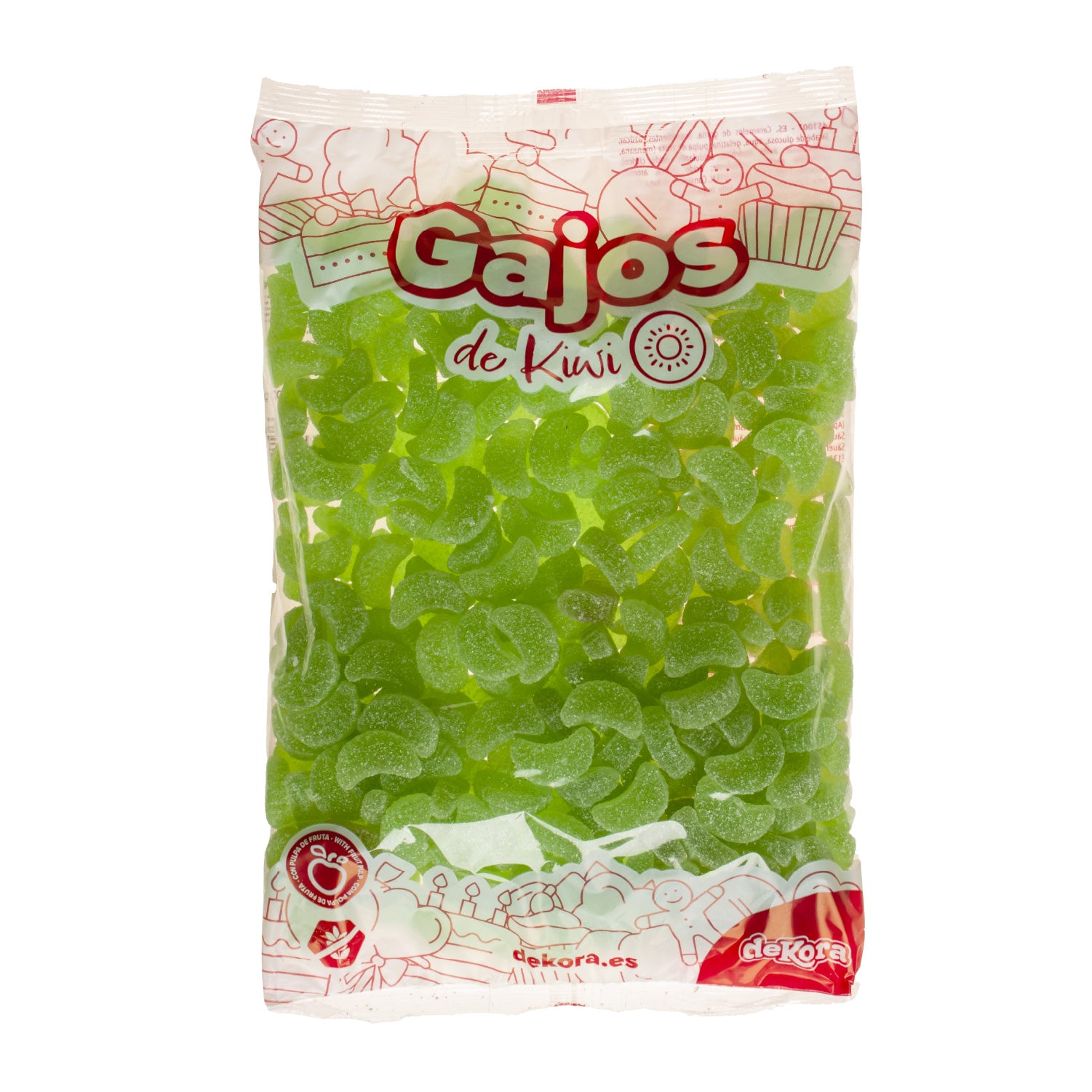 GAJOS JELLY GELATINA KIWI 1KG