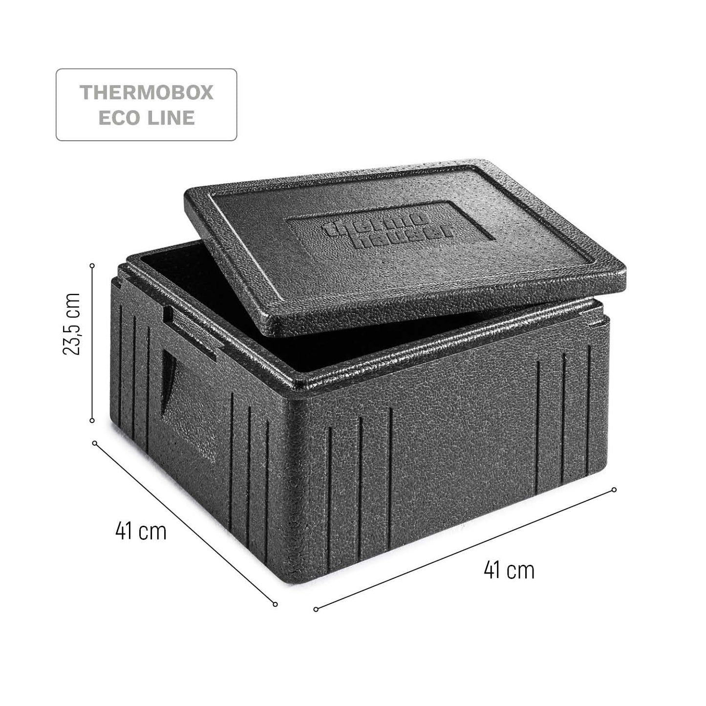 BOÎTE À PIZZA ECO LINE THERMOBOX 34X35X17.5CM