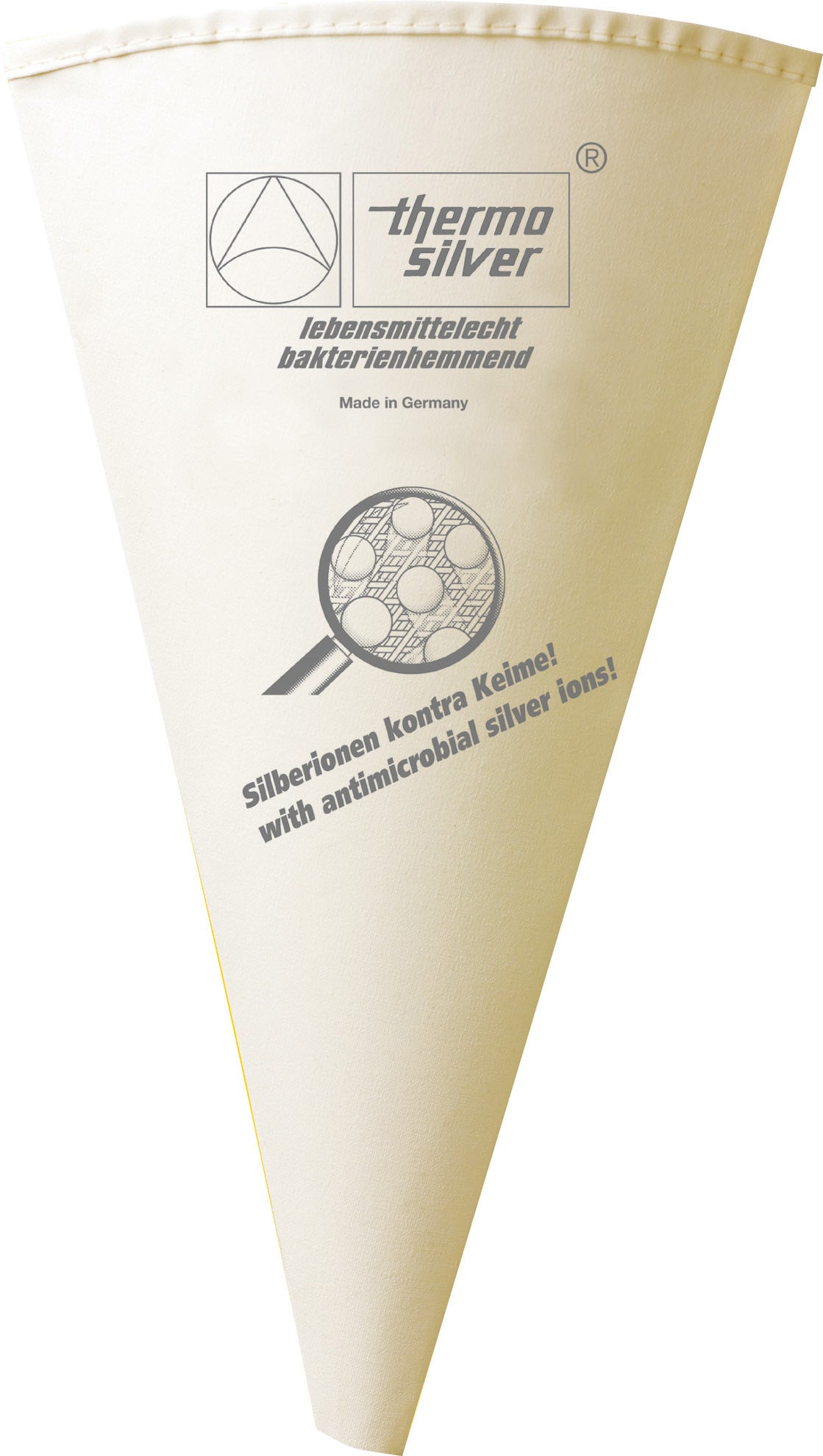 POCHE À DOUILLE ARGENT 70CM