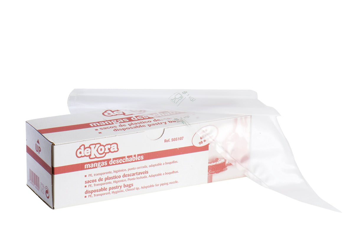 MANGAS DESECHABLES 40CM 90 MICRAS EN ROLLO