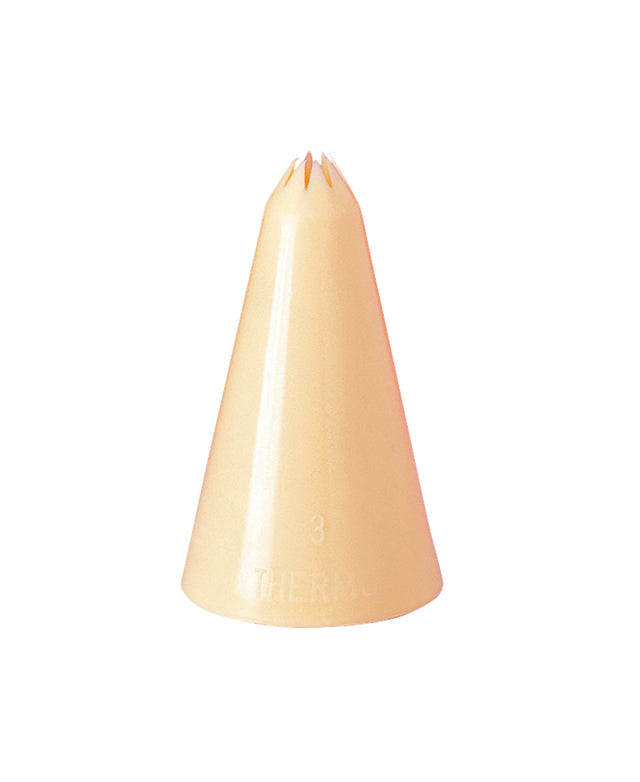 PLASTIC PASTRY TIPS CURLED 3MM