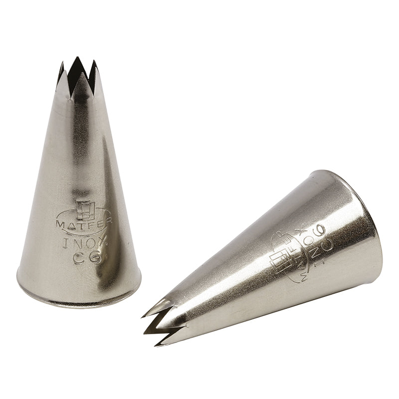 2 BICO ESTRIADO AÇO INOX 13 MM/7 DENTES