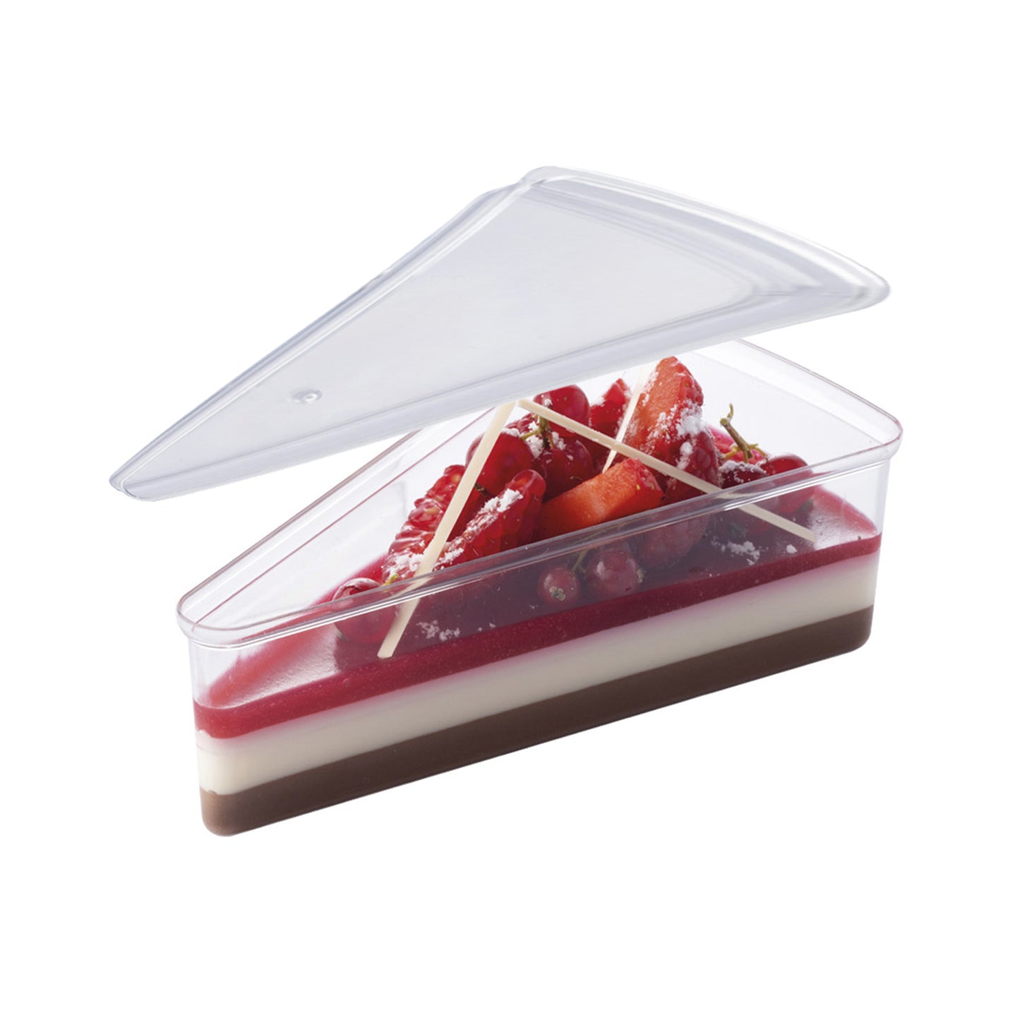 COPERCHIO PER BICCHIERE DI PLASTICA A FETTE 136X71H5MM