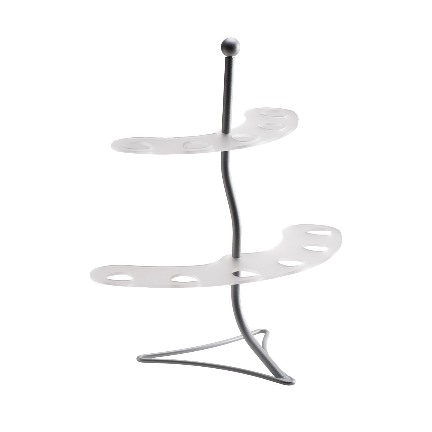 PORTA CONOS METALICO 11 PIEZAS 41x20 H 44 cm