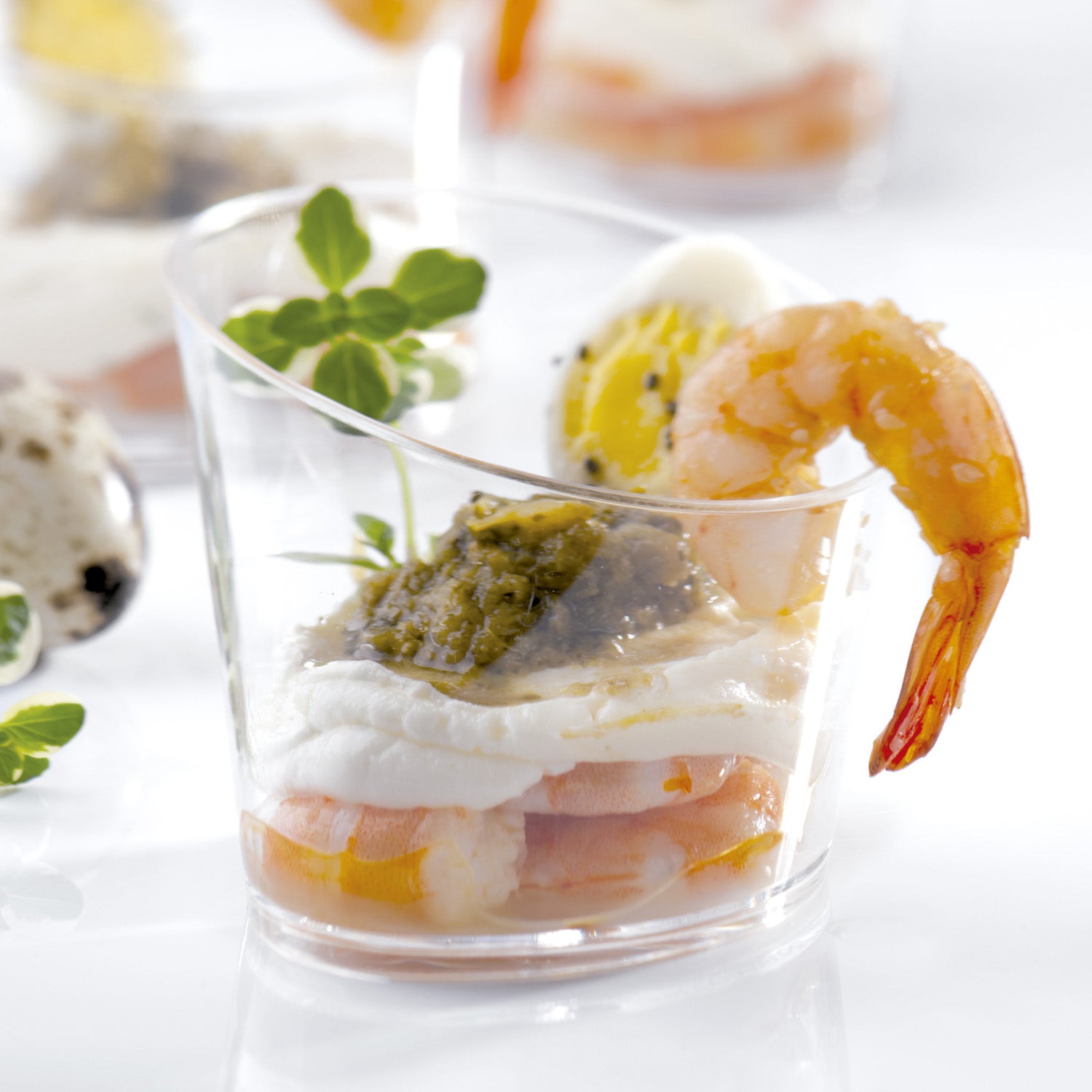 BICHIERINO PLASTICA TRASPARENTE GREEK Ø 73X61MM CAP.120ML