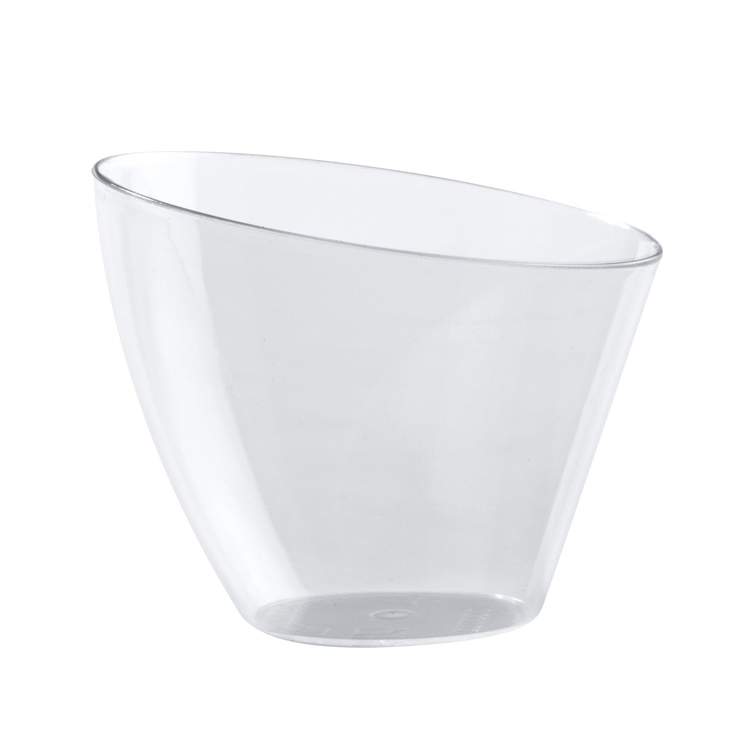 BICHIERINO PLASTICA TRASPARENTE CANDELA 63X69 H57MM CAP.85ML