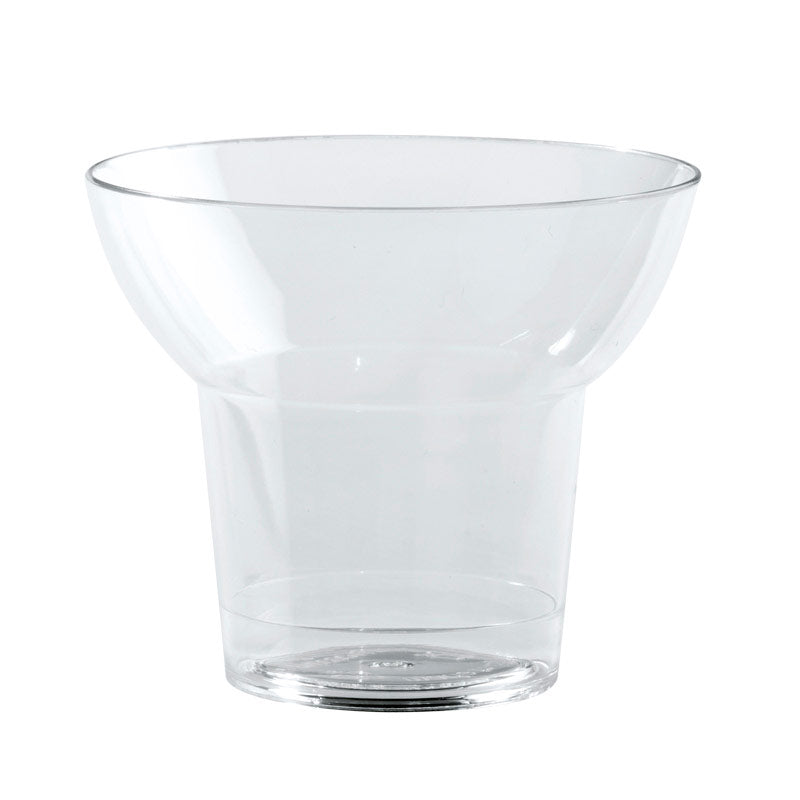 BICCHIERINO PLASTICA TRASPARENTE SOFTICE 70X59MM