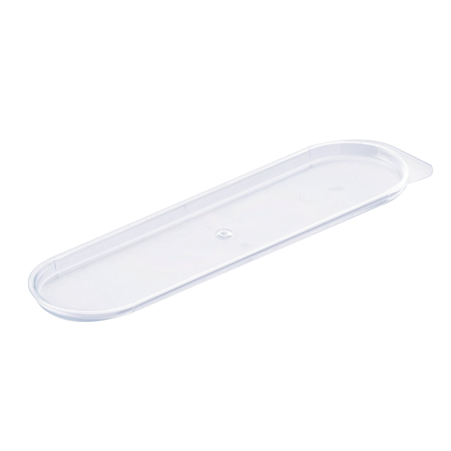 BICCHIERE DI PLASTICA TRASPARENTE COPERCHIO ECLAIR