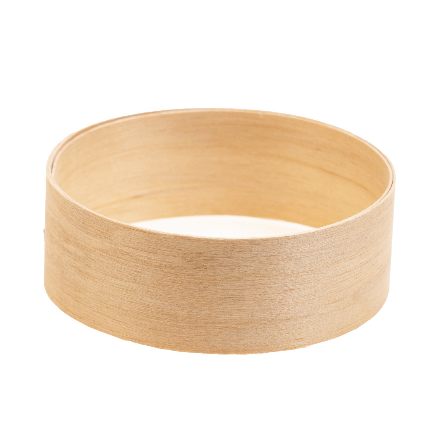 ANNEAUX EN BOIS 8 Ø X 3 H CM AVEC PAPIER