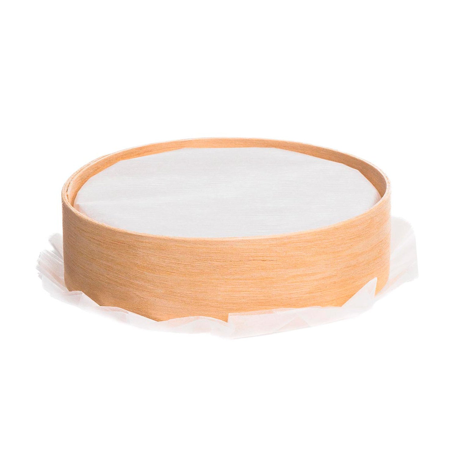 AROS DE MADERA 12 Ø X 4 H CM CON PAPEL - 60 UDS