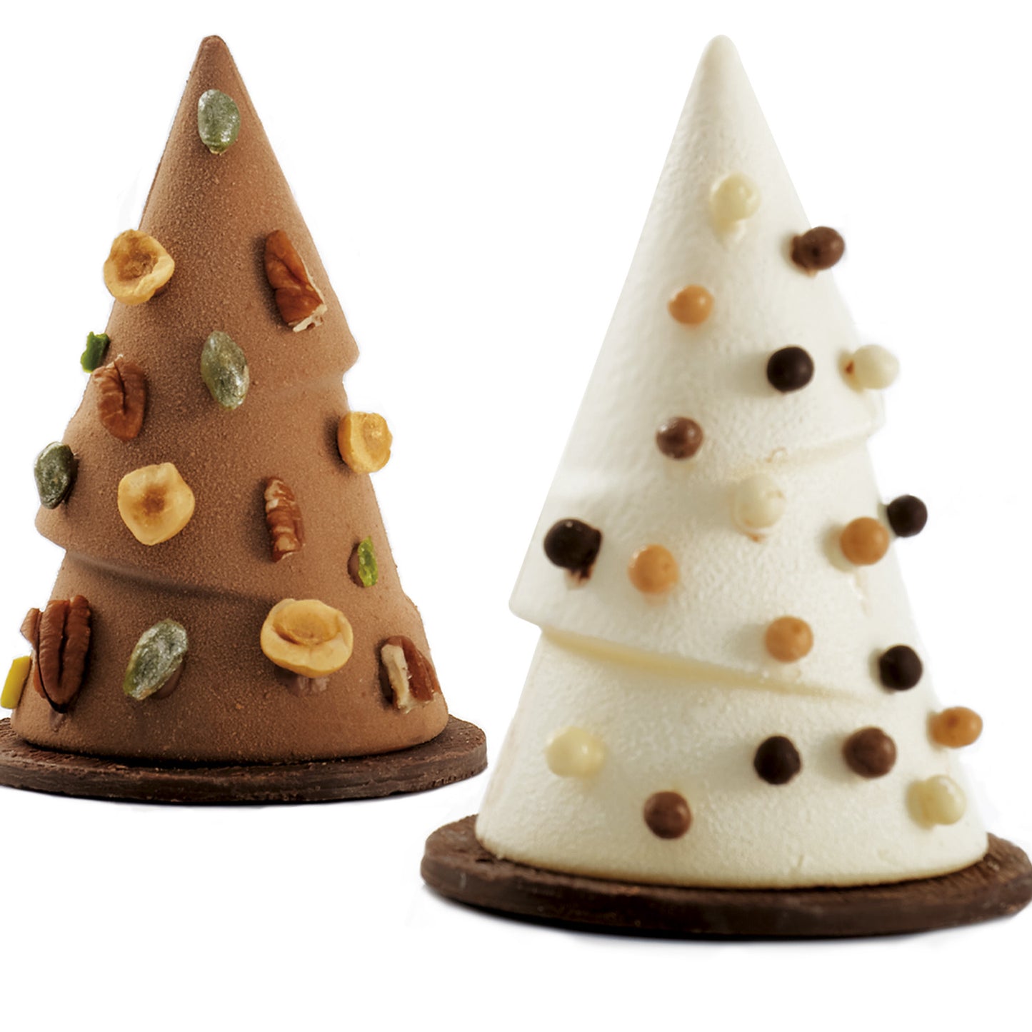 POLYCARBONATE MOULD CHRISTMAS TREE Ø 75 H 120MM | 4 PIECES