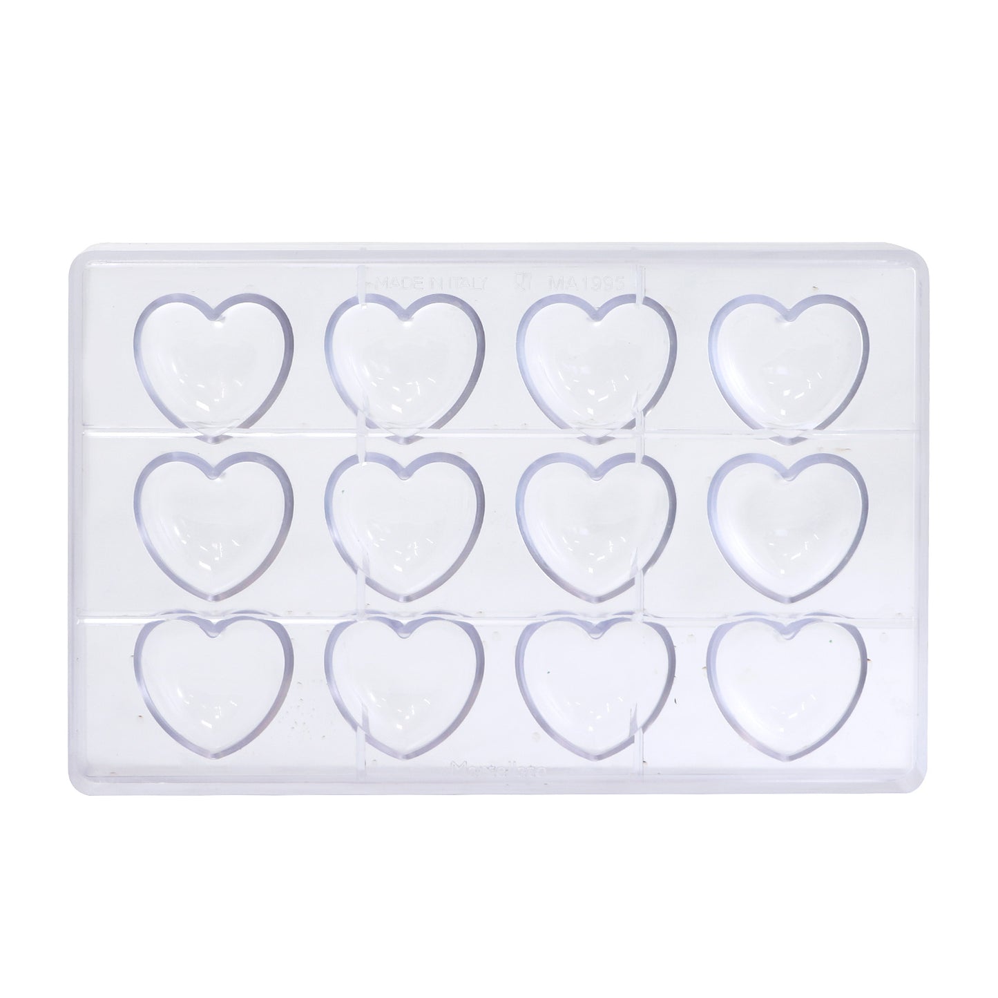 MOULE POLYCARONATE COEUR 45X42H16MM | 12 PCS