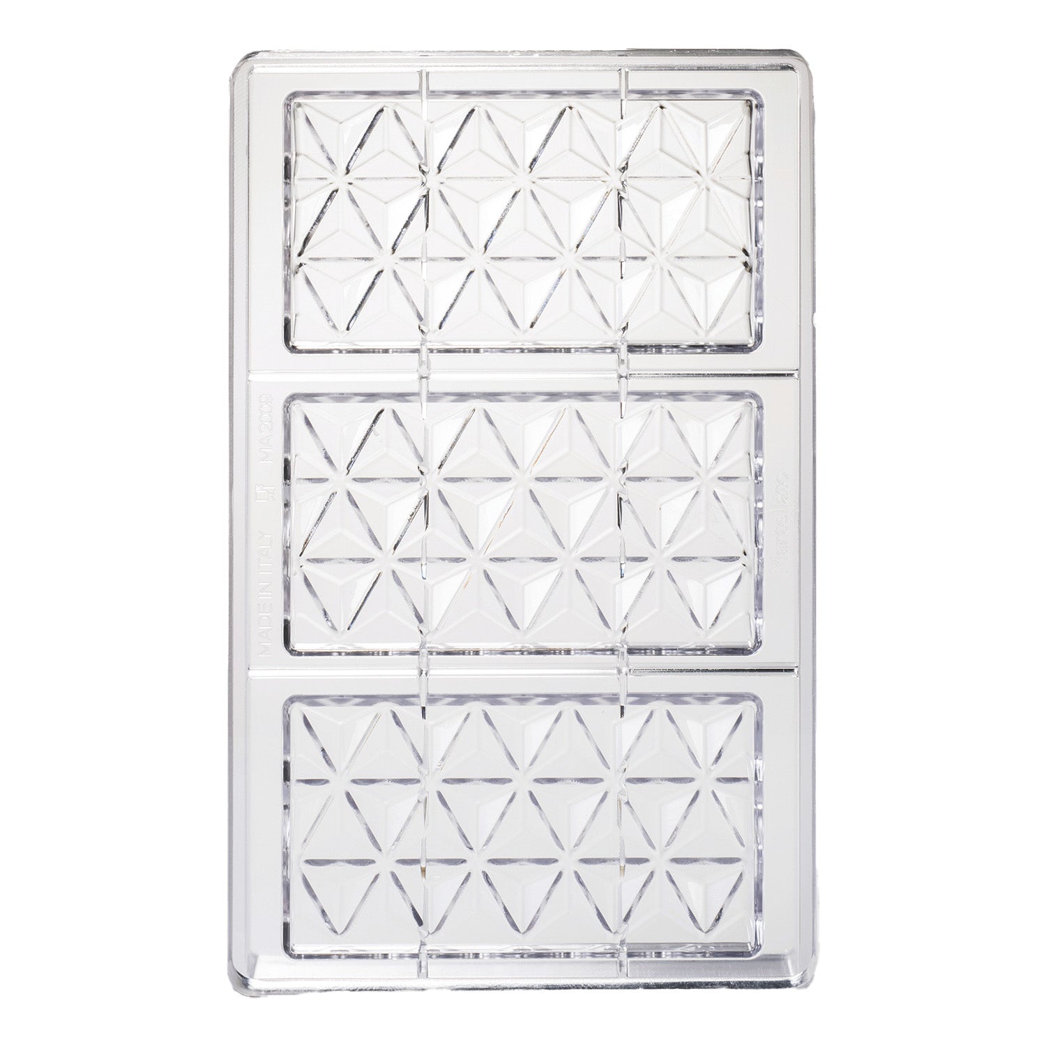 FORMA POLICARBONATO PARA CHOCOLATE 138X72 H11MM