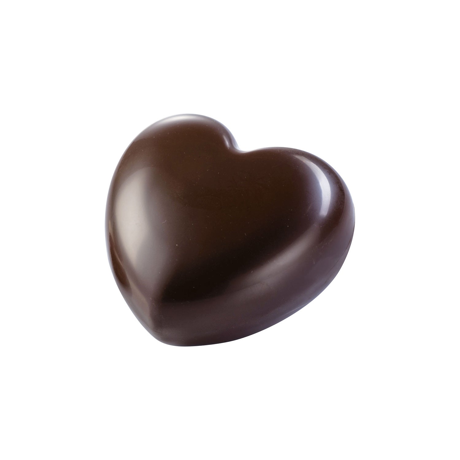 MOLDE POLICARBONATO CORAZÓN GRANDE 75X70H22MM | 6PIEZAS