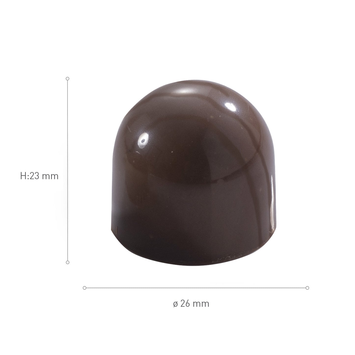 MOLDE POLICARBONATO CLASSIC BON 11GR Ø 26MM H 23MM | 28PZS