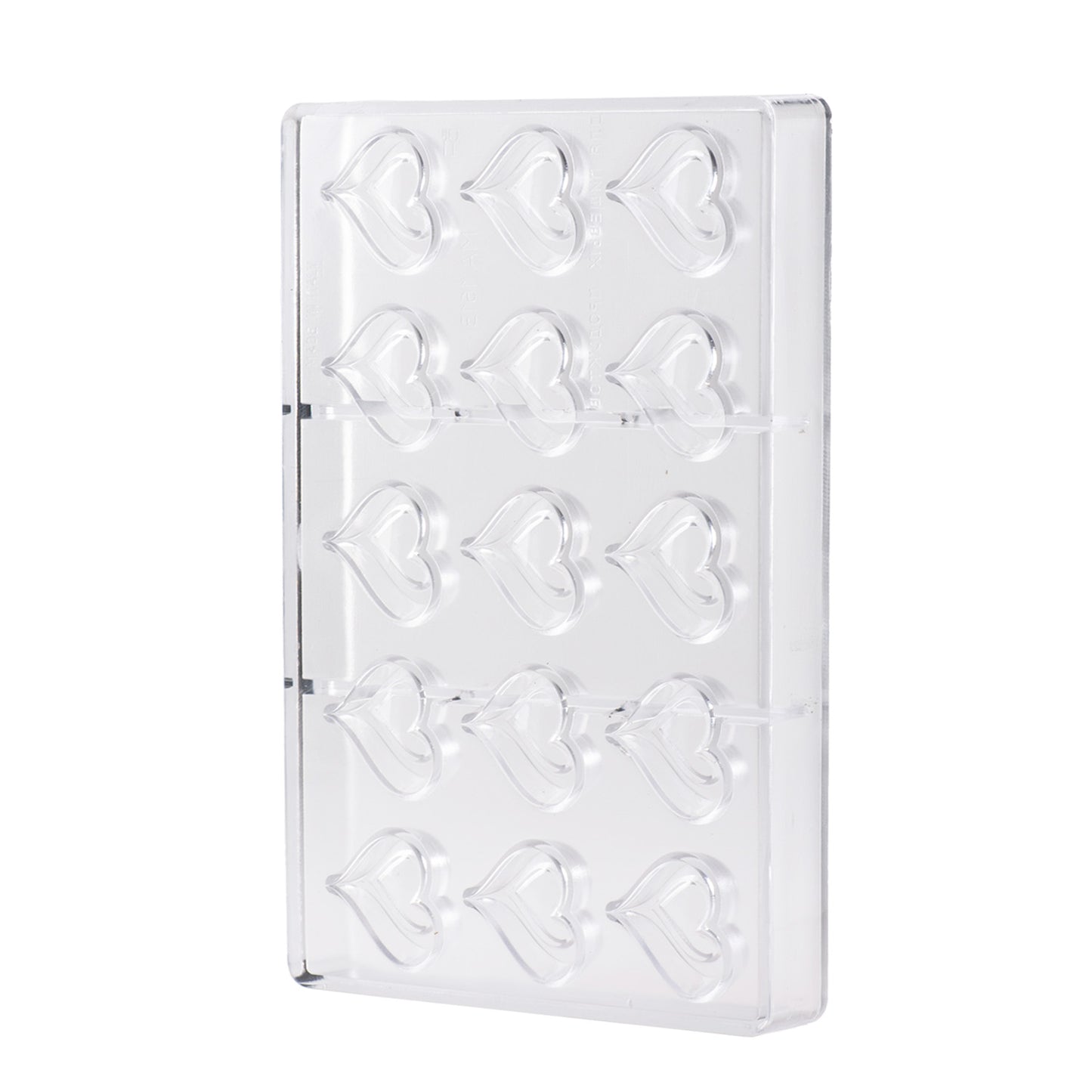 MOULD POLYCARBONATE HEART 40X42X15MM