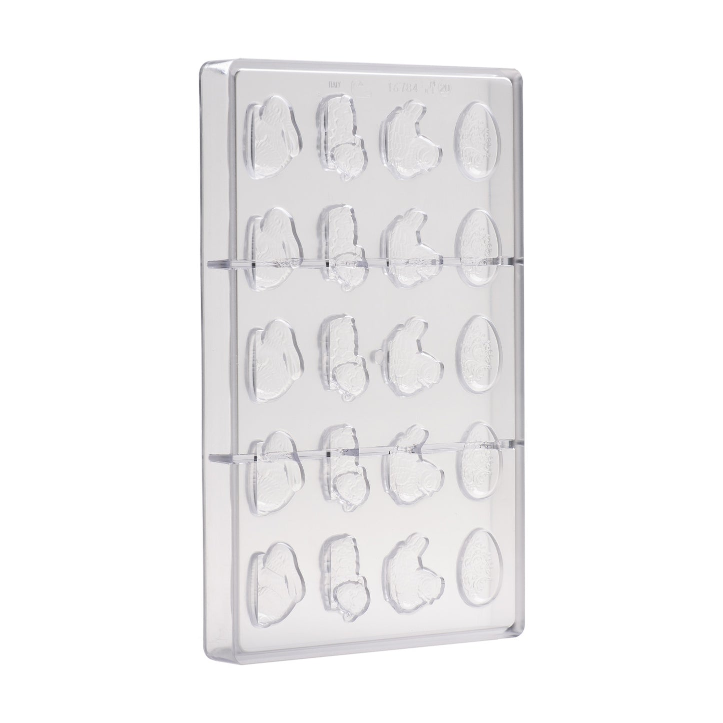 MOULD POLICARBONATE ASSORTMENT EASTER 4G 275X175MM