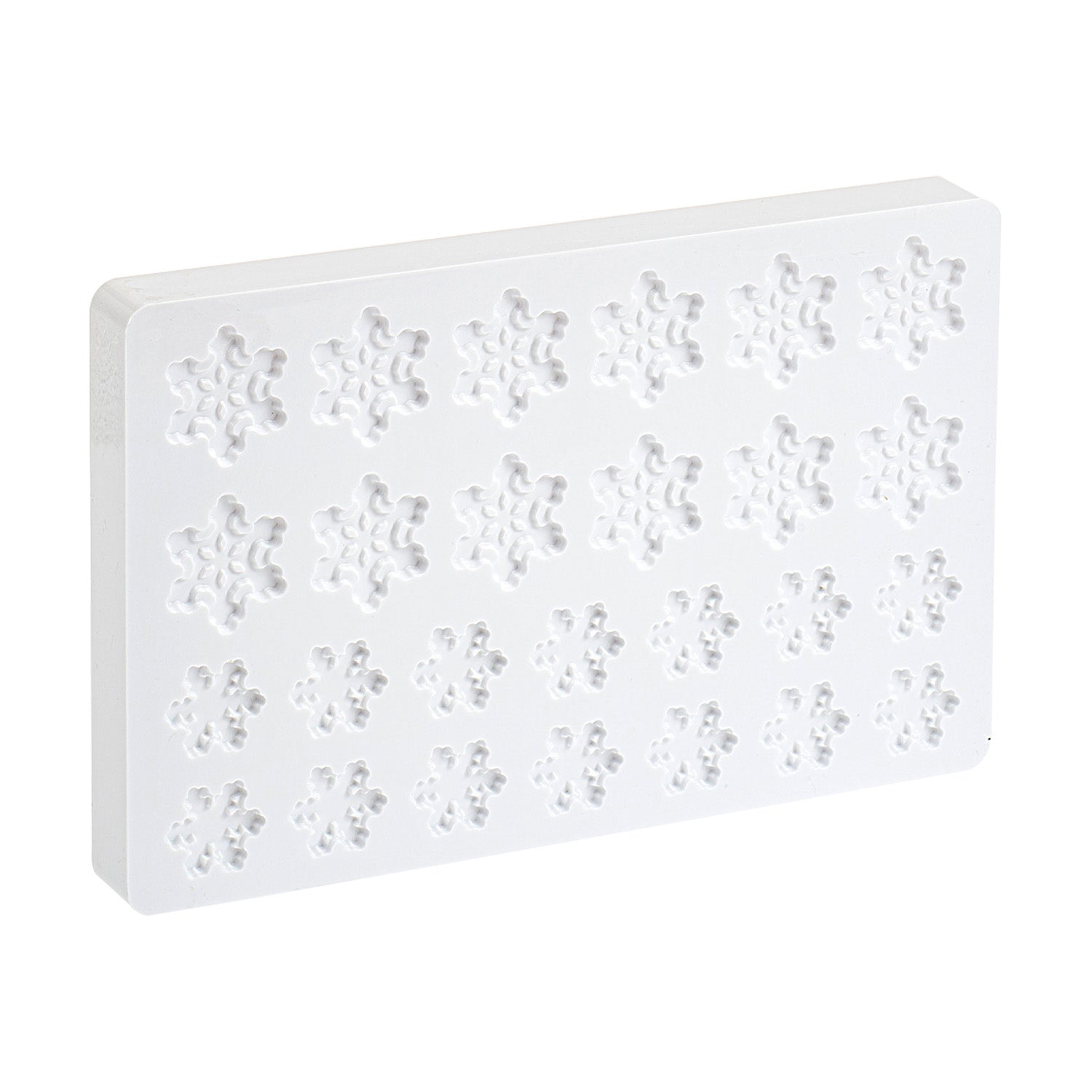 MOULE POLYCARBONATE FLOCONS DE NEIGE 2 MOD. Ø  30/40 MM H4MM