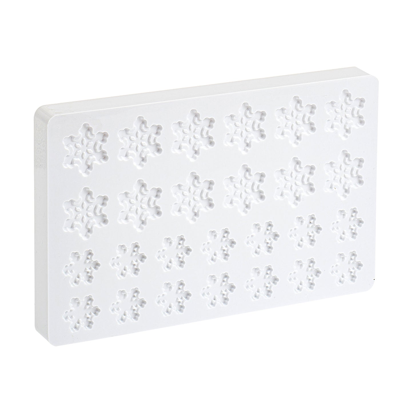 MOULE POLYCARBONATE FLOCONS DE NEIGE 2 MOD. Ø  30/40 MM H4MM