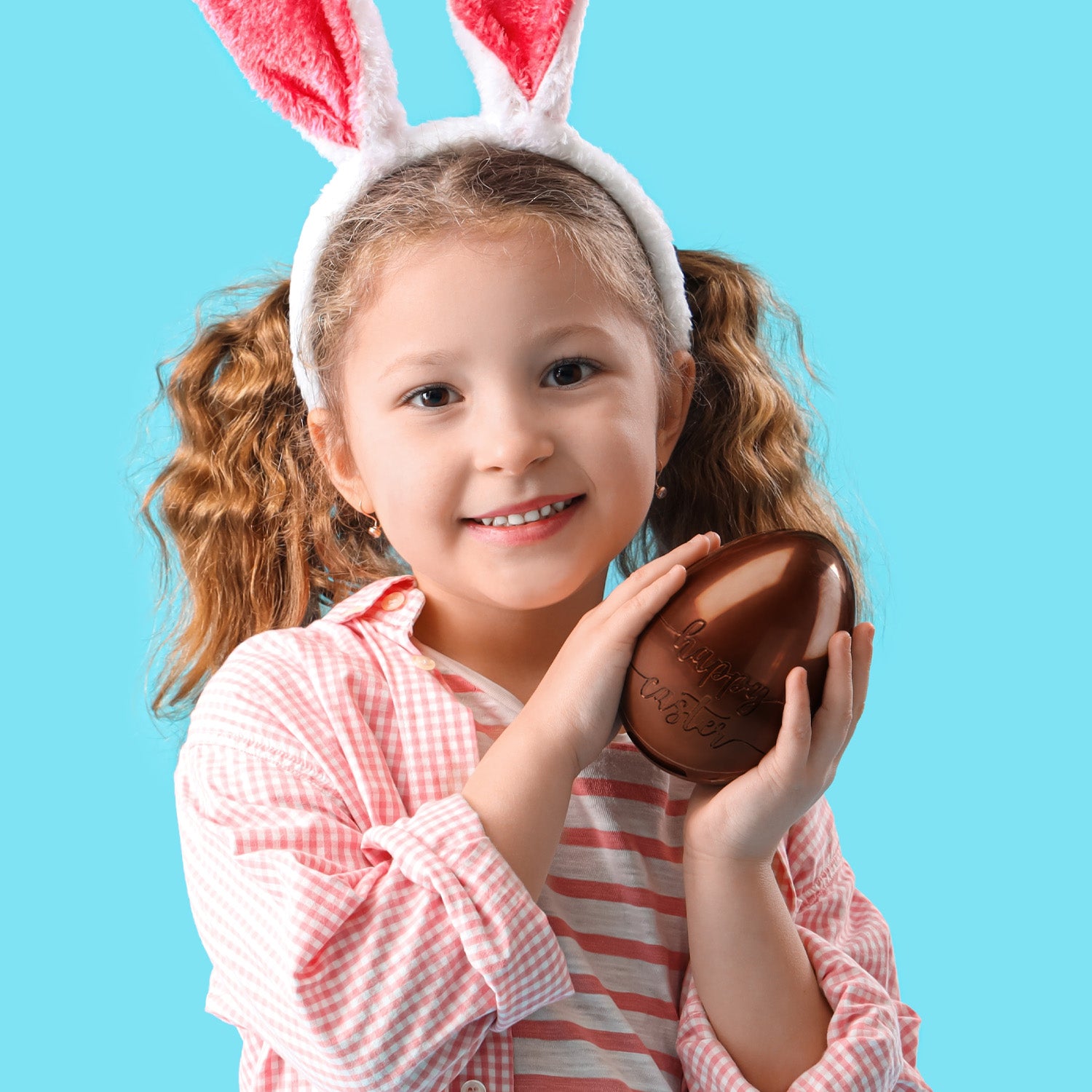 MOLDE POLICARBONATO HUEVO 3D HAPPY EASTER DIAM156H228MM