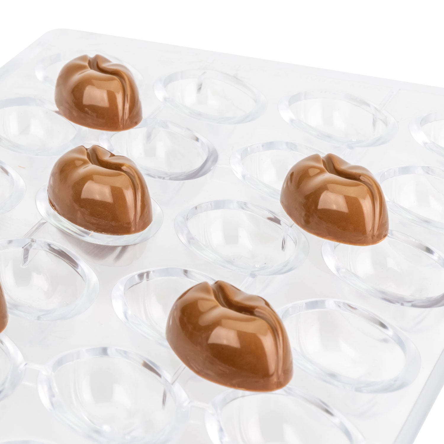 MOLDE POLICARBONATO GRANO CAFÉ 275X175X25,5MM - 24 PZS