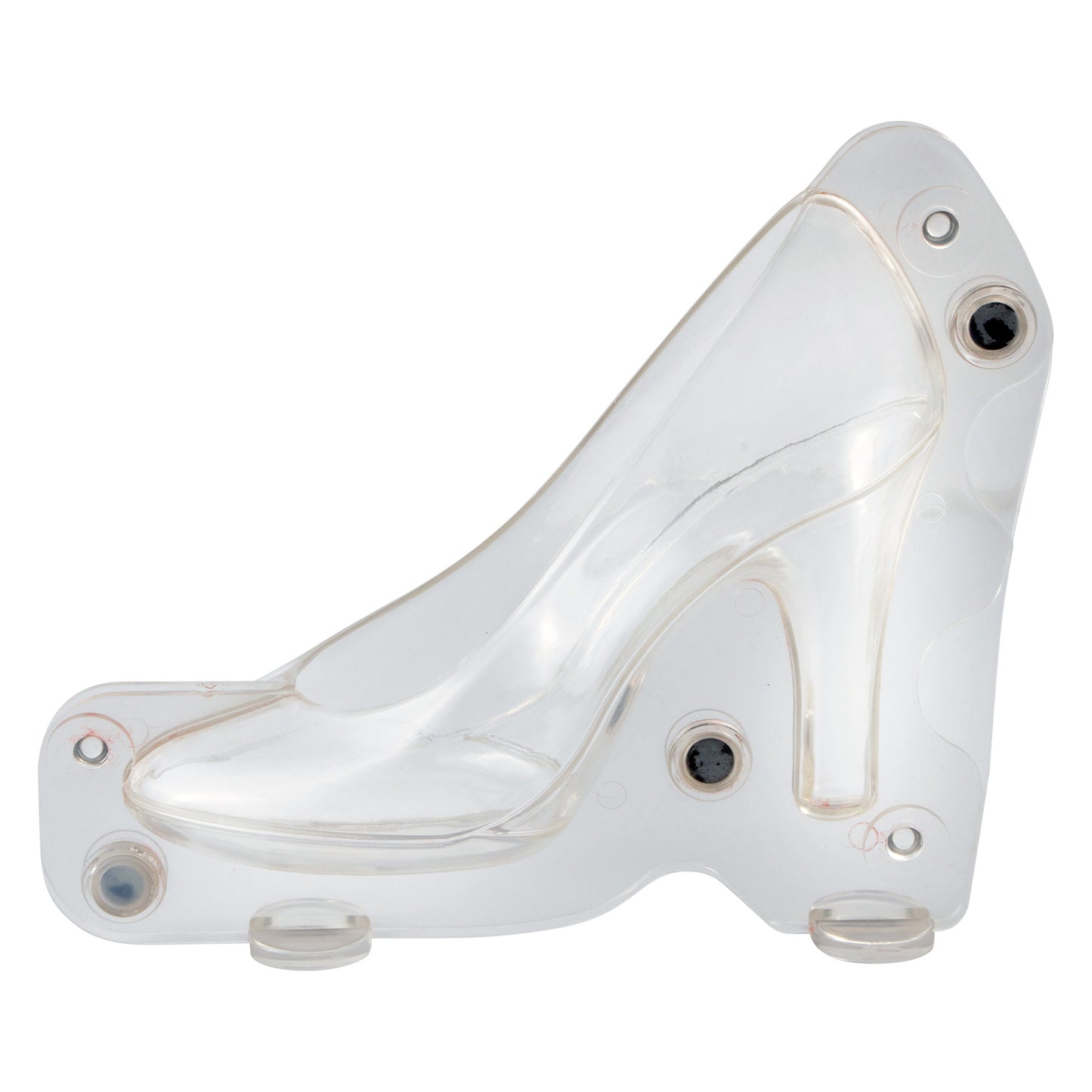 MOLDE DE POLICARBONATO PARA CALCANHAR DE SAPATO 160X70 H120MM