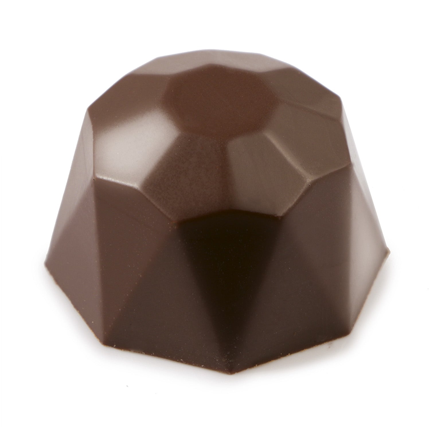 FORMA POLICARBONATO DIAMANTE PRALINÉ Ø 28MM H18MM | 28 UD