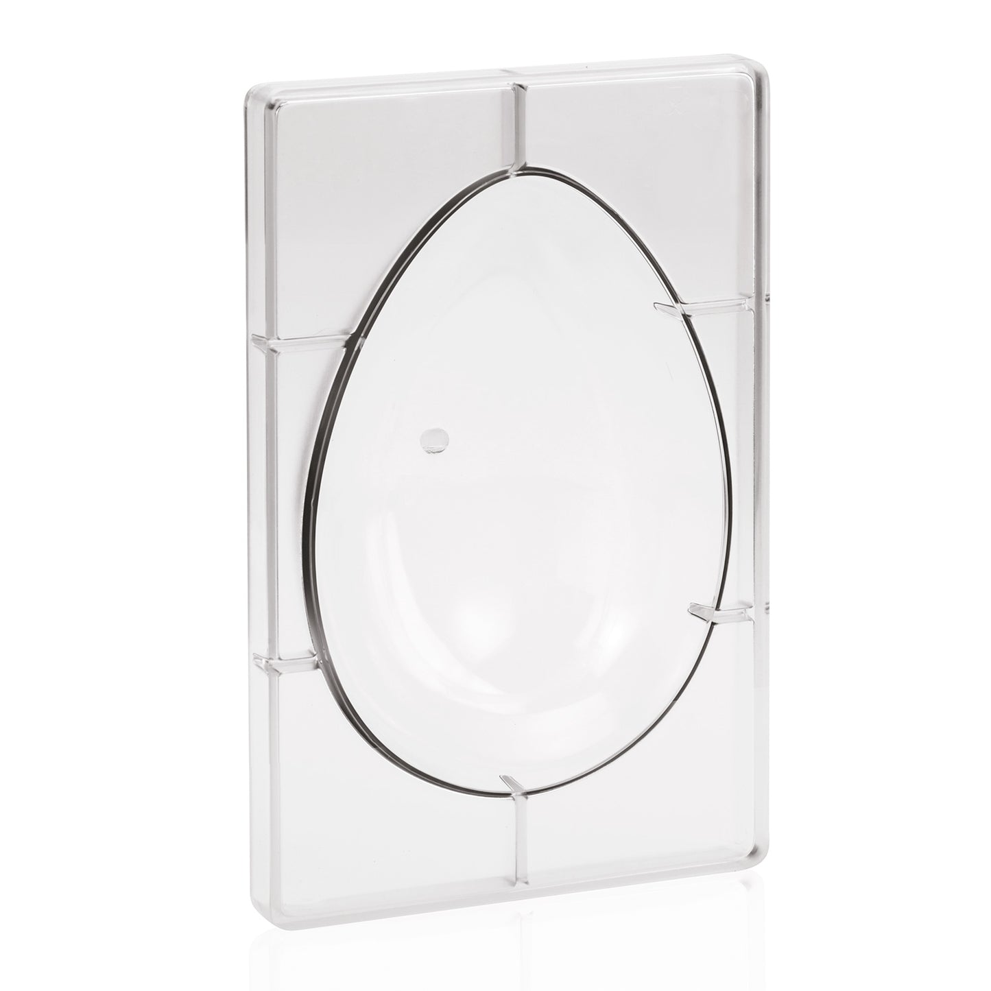 POLYCARBONATE EGG MOULD 141X204MM 1 HALF