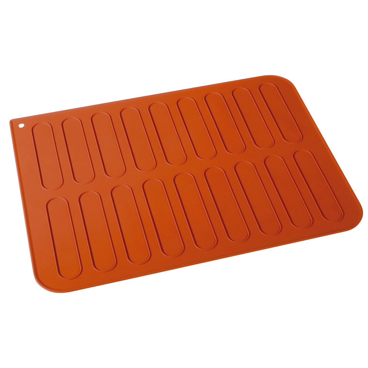 SILICONE MATS ECLAIR 29,8X39,8CM 18 PCS | 25X125MM