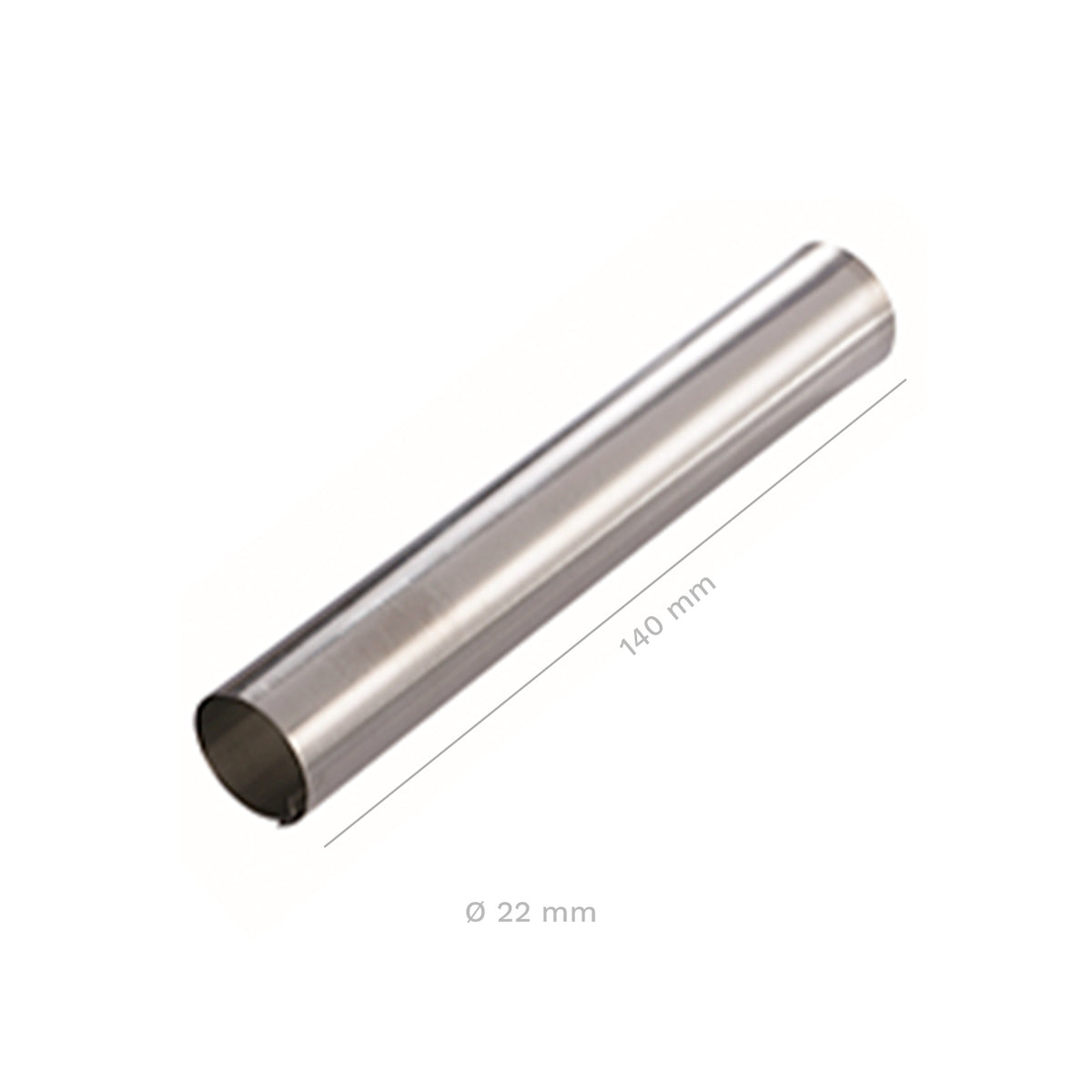 STAINLESS CANNOLI MOULD Ø 22 X 140MM