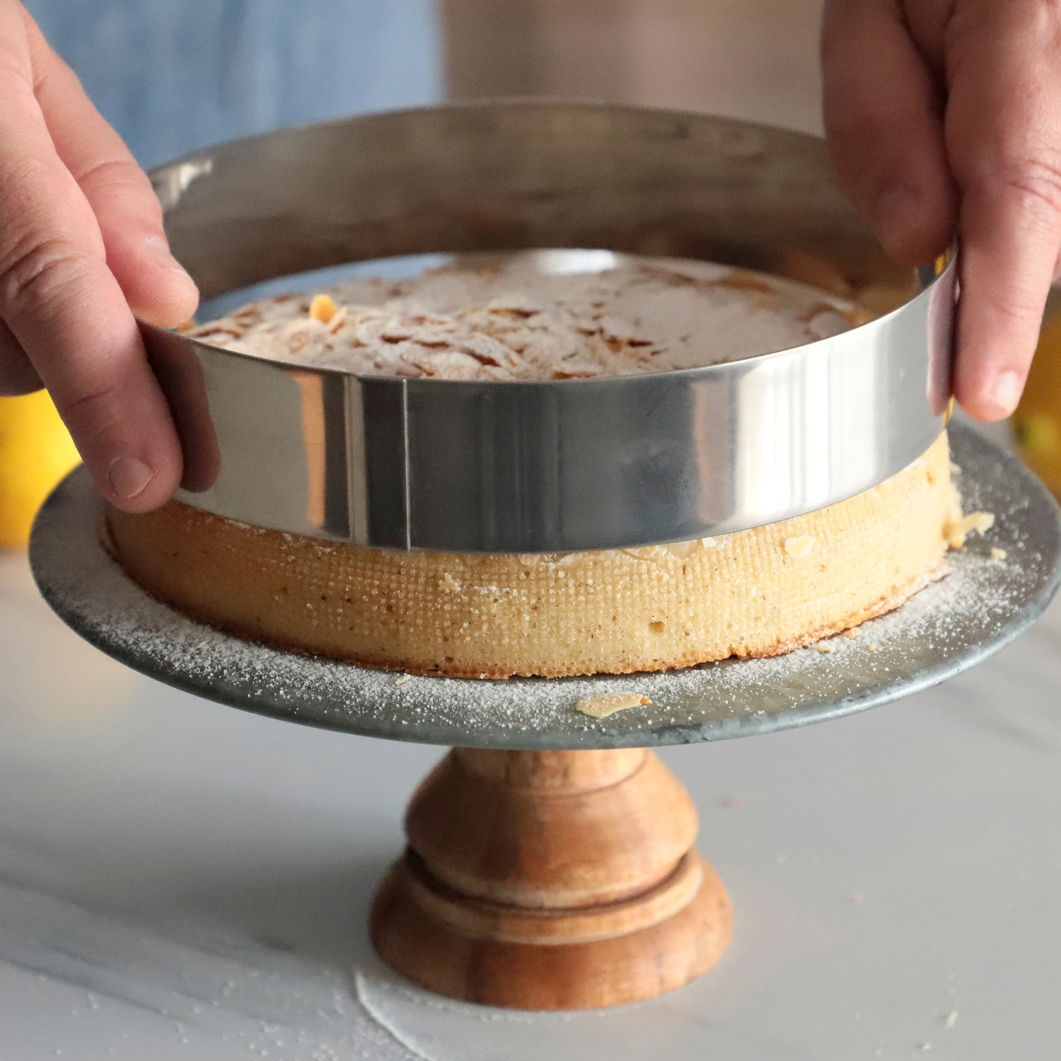 STAINLESS STEEL RING MOULD Ø 18CM H 3,5CM