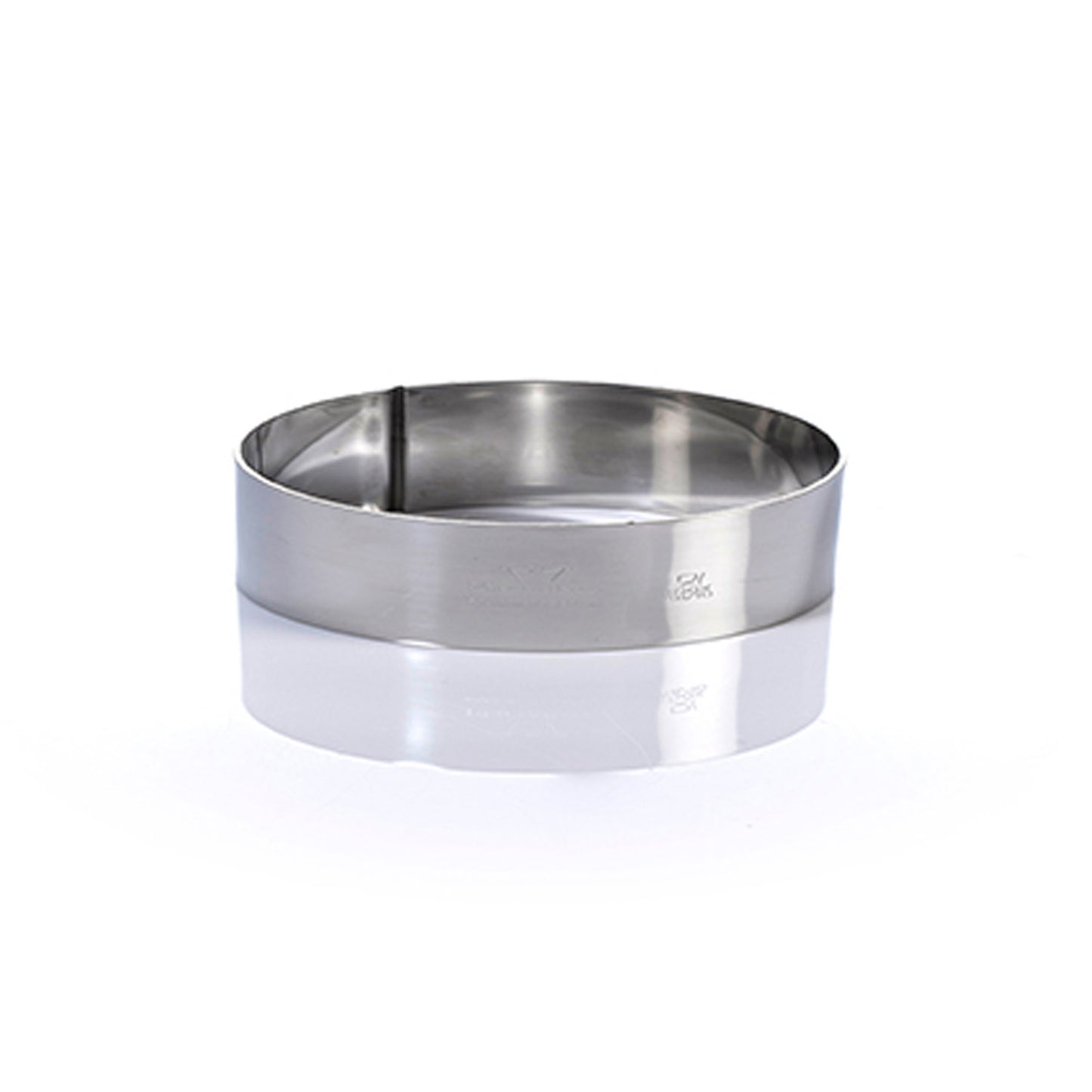 STAINLESS STEEL RING MOULD Ø 8CM H 2CM