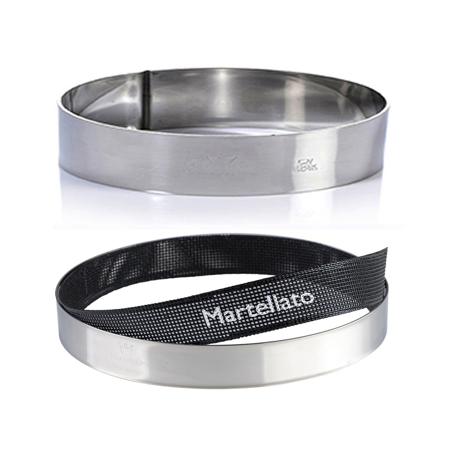 MOLDE DE ANEL EM AÇO INOXIDÁVEL. DIAM 20H5CM