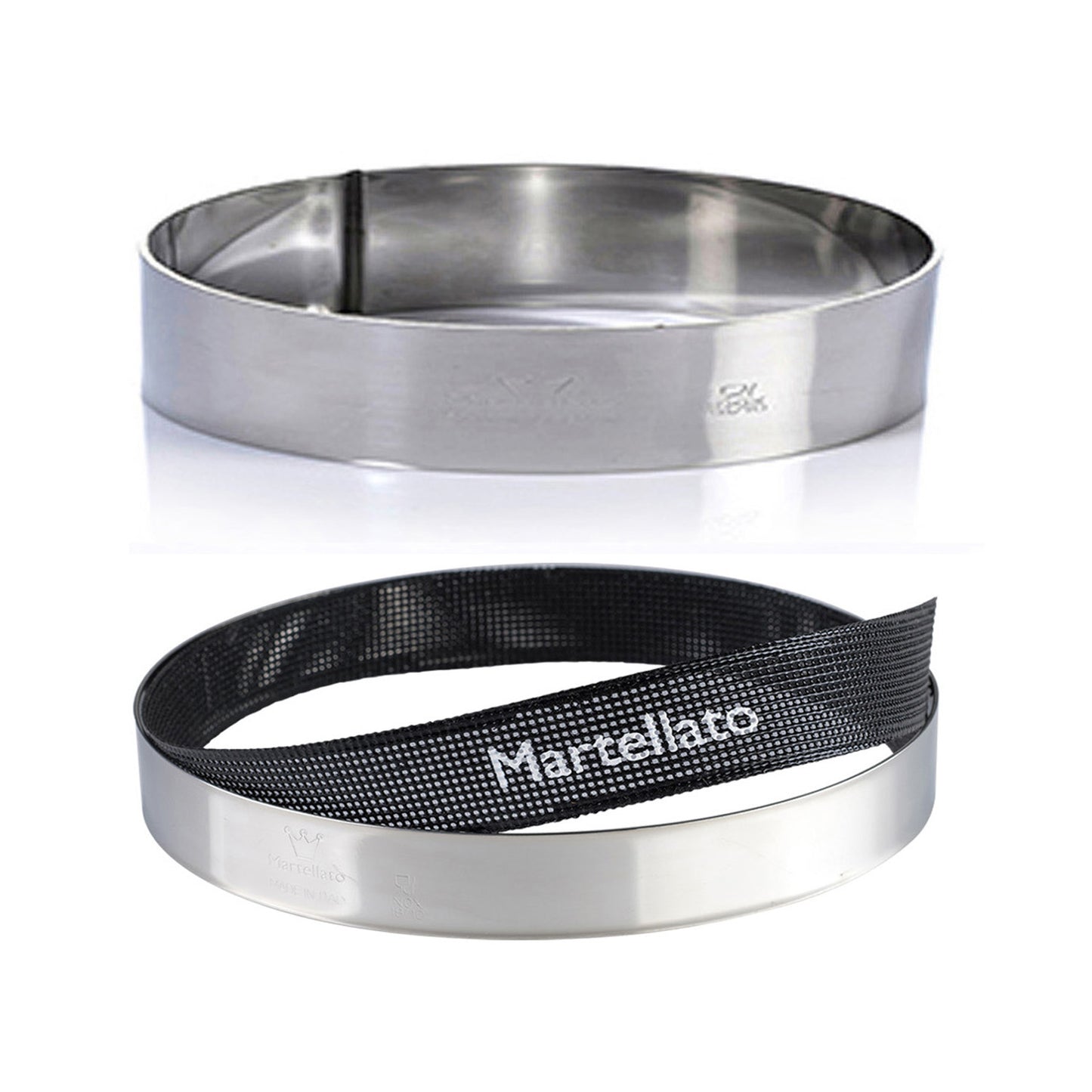 MOLDE DE ANEL EM AÇO INOXIDÁVEL. DIAM 20H5CM